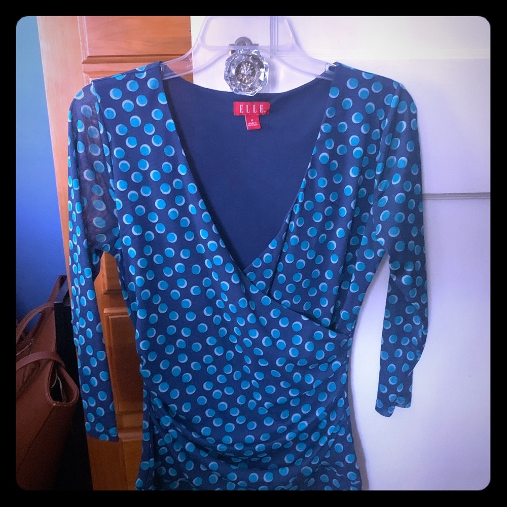 Polka dot blouse
